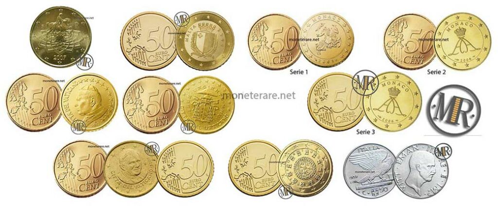 50 seltene Cent