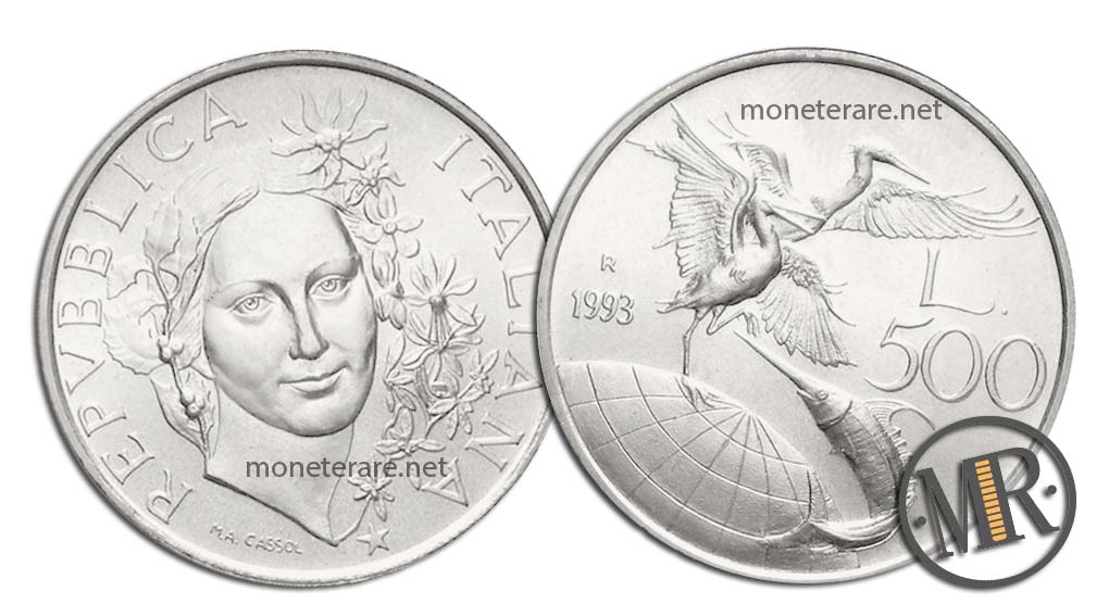 500 Lire Flora e Fauna Dritte Serie