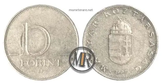 ungarische 10-Forint-Münze (10 ungarische Forint)