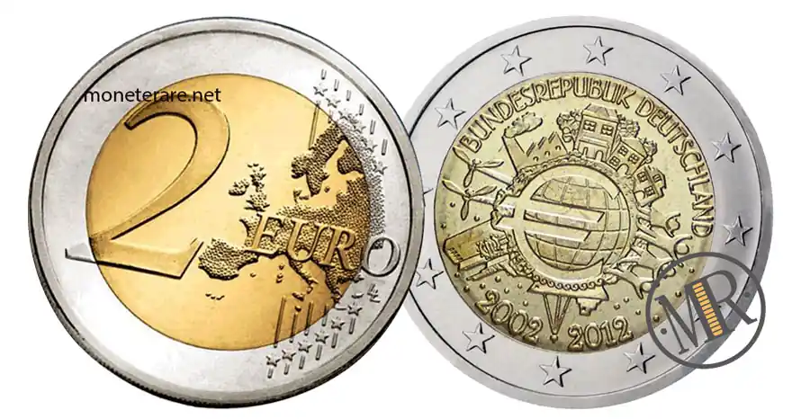 2 Euro Gedenkmünzen Deutschland 2012 Euro