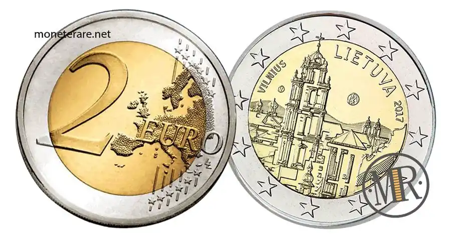 2 Euro Gedenkmünzen Litauen 2017 Kulturhauptstadt