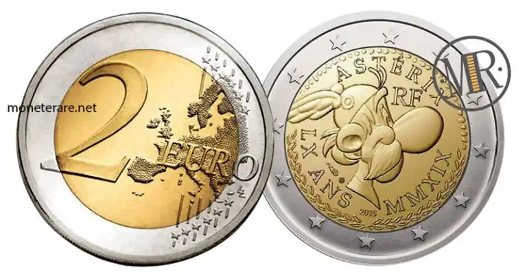2 Euro Gedenkmünze Frankreich 2019 - Asterix