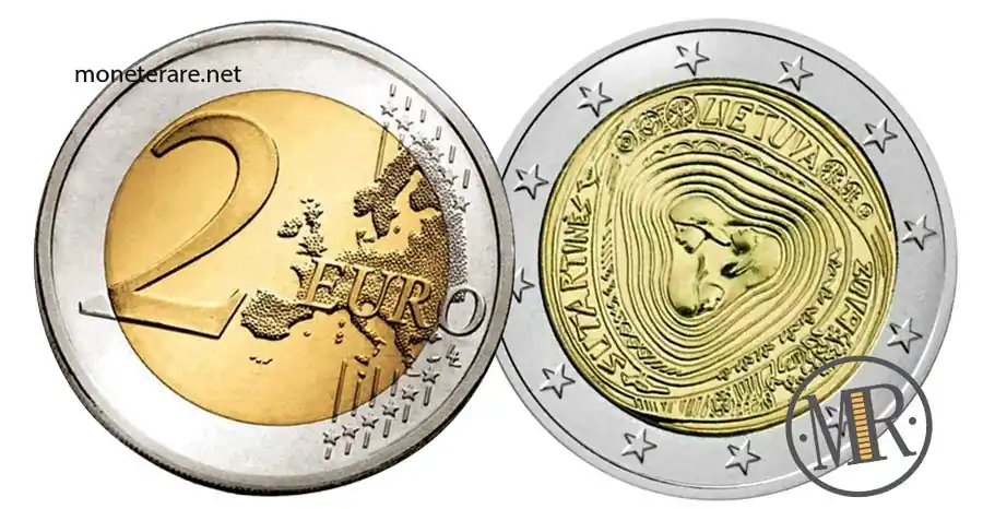 2 Euro Litauen 2019 Litauische Volkslieder