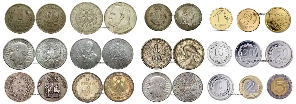 Polnische Münzen Sammlung