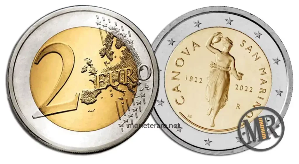 2 Euro San Marino 2022  Canova