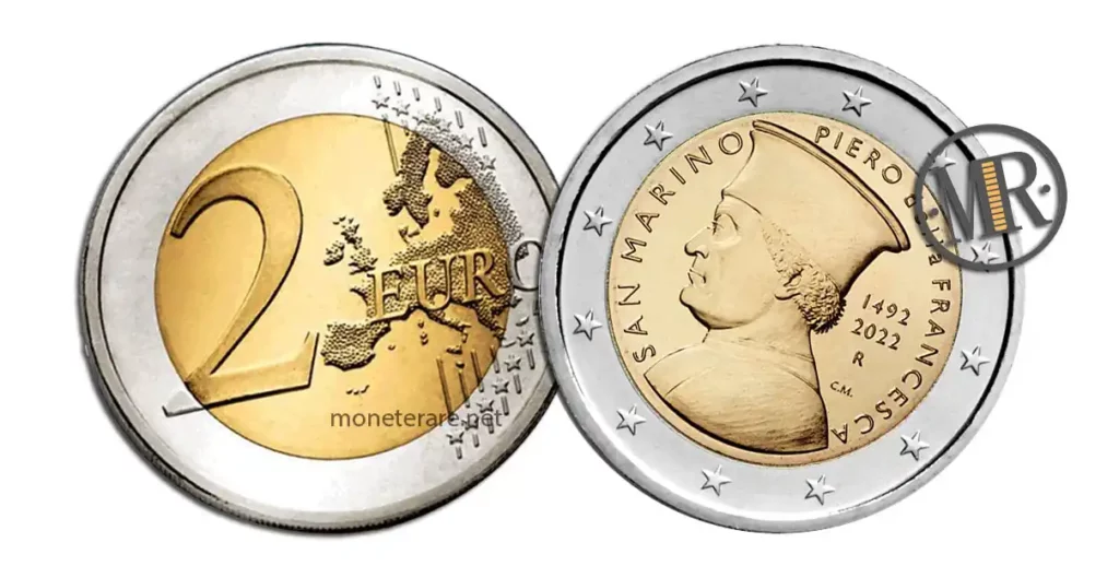 2 Euro San Marino 2022 Piero della Francesca