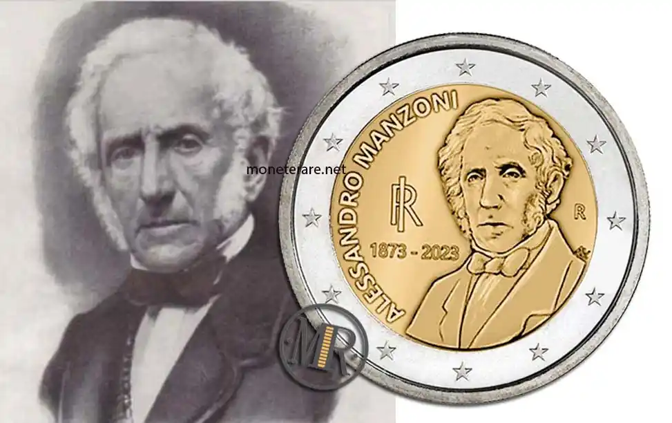 Alessandro Manzoni - Massimo Bessi - 2 Euro Italia 2023