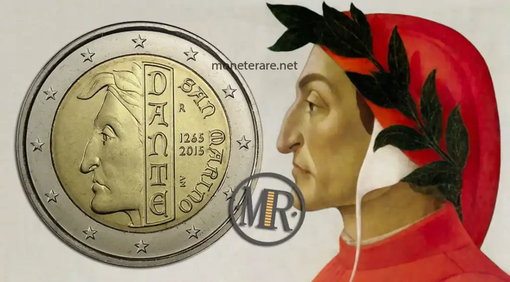 Dante - Botticelli - 2 Euro san Marino 2015