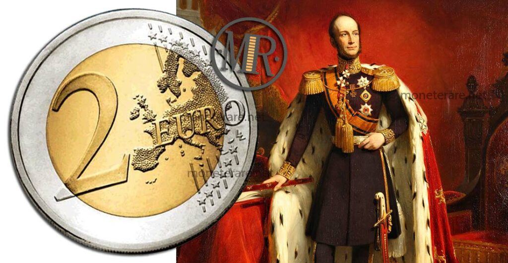 2 Euro Luxemburg 2024 Großherzog Wilhelm II.