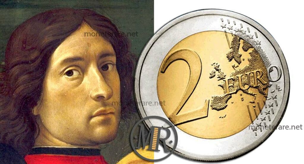 2 Euro San Marino 2024 Domenico Ghirlandaio Selbstporträt Anbetung der Heiligen Drei Könige 1488