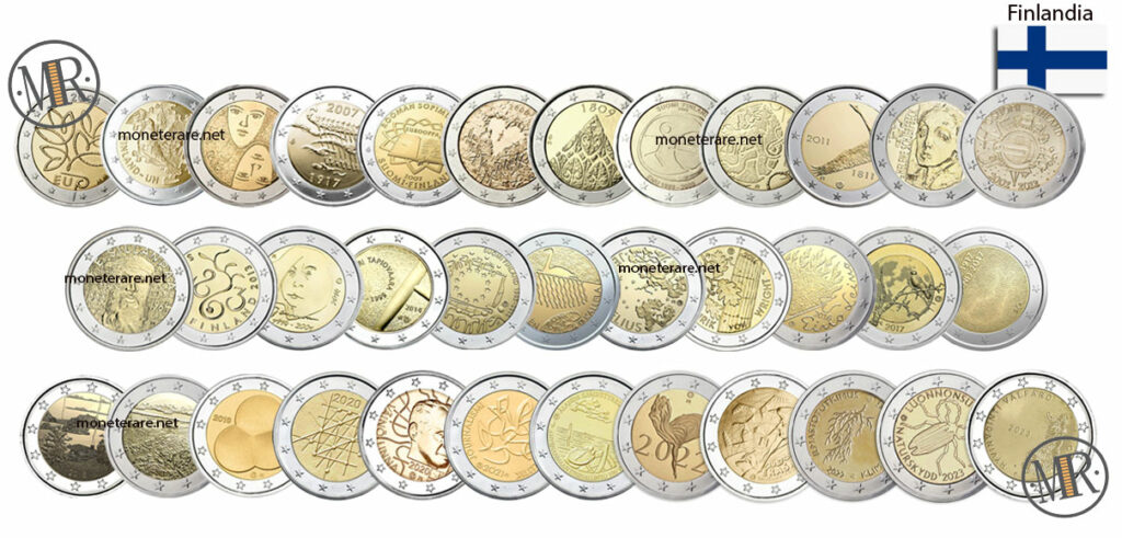 2-Euro-Gedenkmünzen Finnland