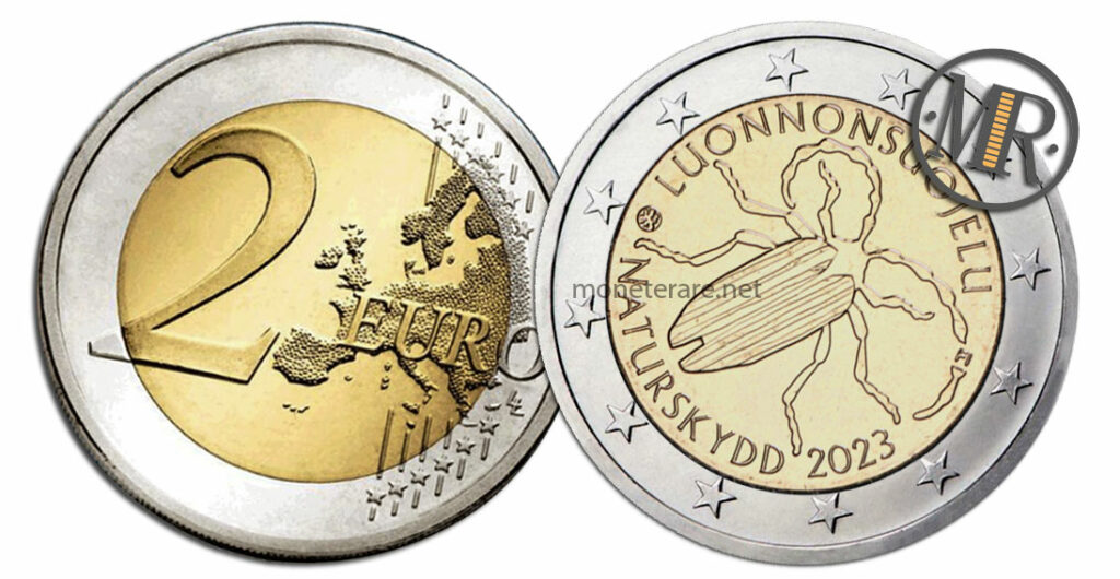 2 Euro Gedenkmünze Finnland 2023 Naturschutz