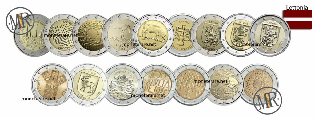 2 Euro Commemorativi Lettonia
