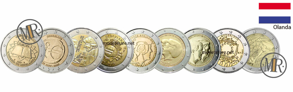 2 Euro Gedenkmünzen Niederlande